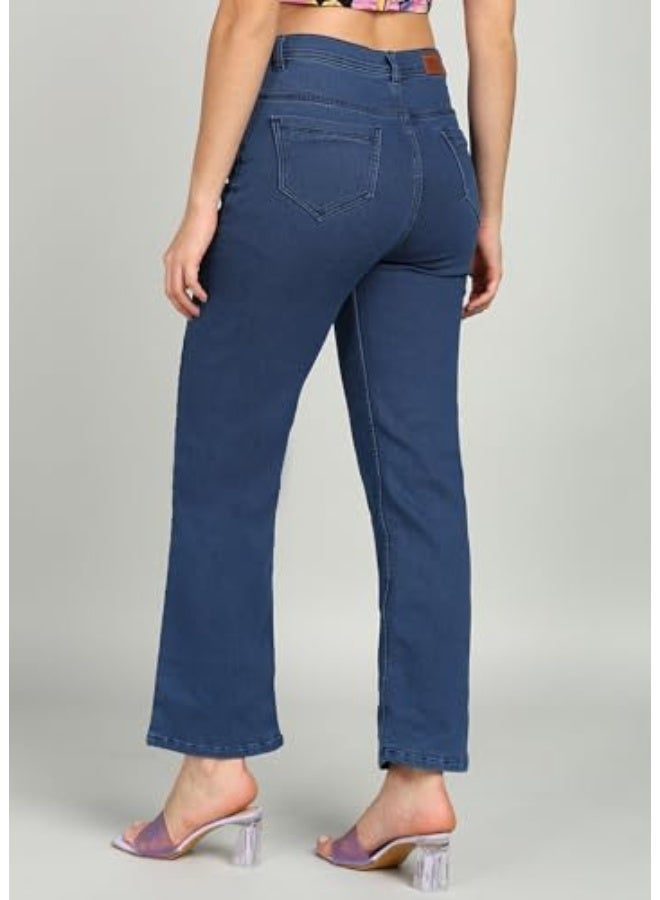 Nifty Women's Denim Stretchable Straight Fit Jeans - Image 5