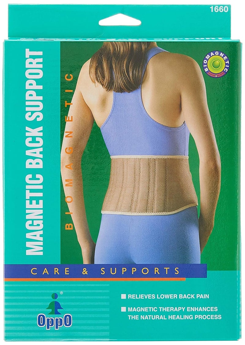OPPO Biomagnetic Back Support Lower Back Pain Relief Posture Support 25 Magnets for Blood Circulation One Size 2346 Neoprene for Warmth Comfort - Image 4