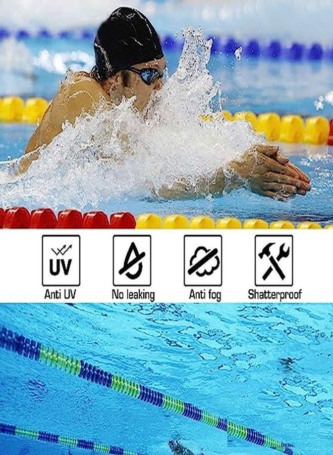 ENCANTO Silicone Swim Cap, Waterproof Black Swimming Cap For Men, Women, Boys & Girls - Image 4
