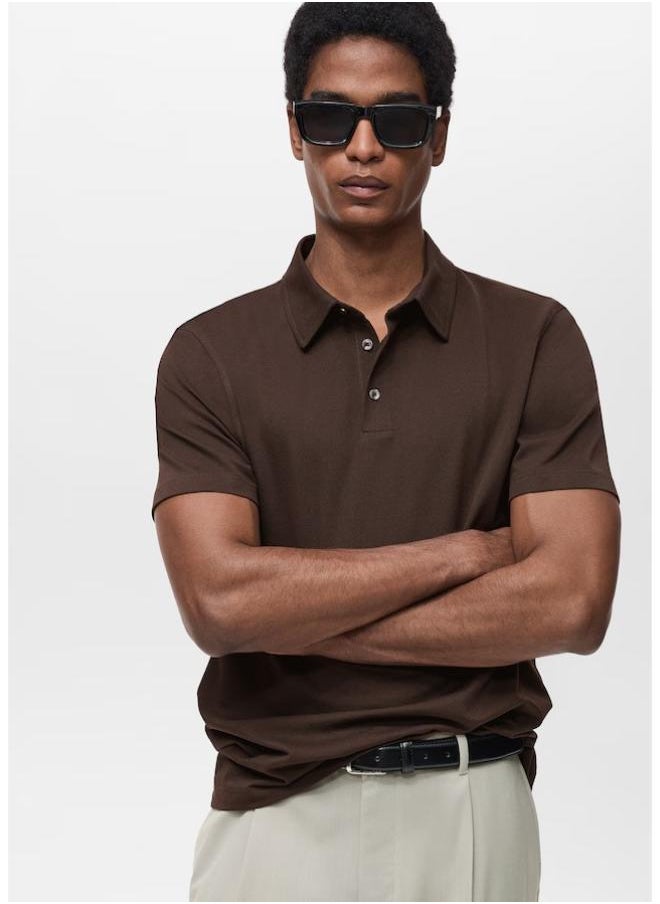 Mango Man Pique Polo  - Image 1