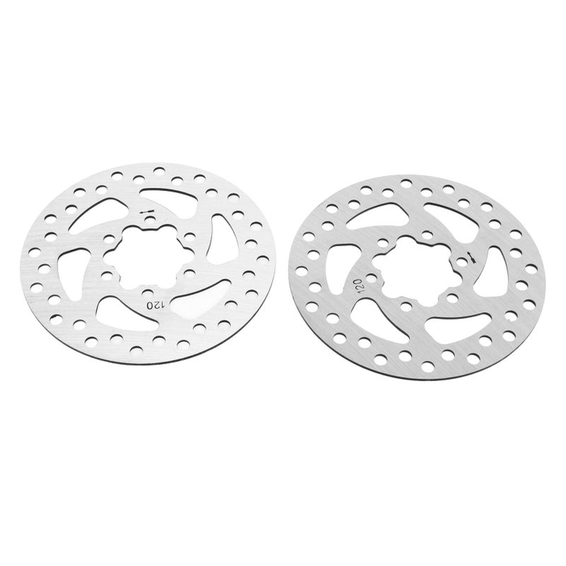 120mm Bike Disc Brake Rotors Mountain Bike Replacement Disc Brake Set with Screws - Image 4