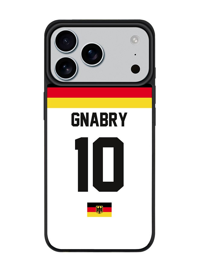 Stylizedd iPhone 17 Pro Max Case, [Compatible with MagSafe] Slim Magnetic cover Phone Case iPhone 17 Pro Max -Football - Germany,  Gnabry - Image 1