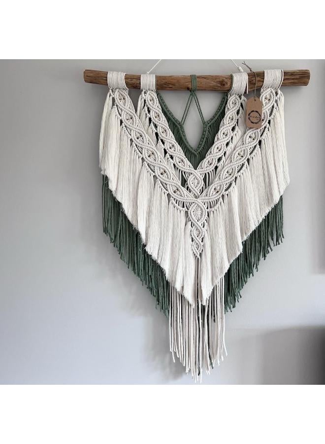 انتيكيانو مكرمية معلقة على الحائط، على الطراز البوهيمي - Image 2