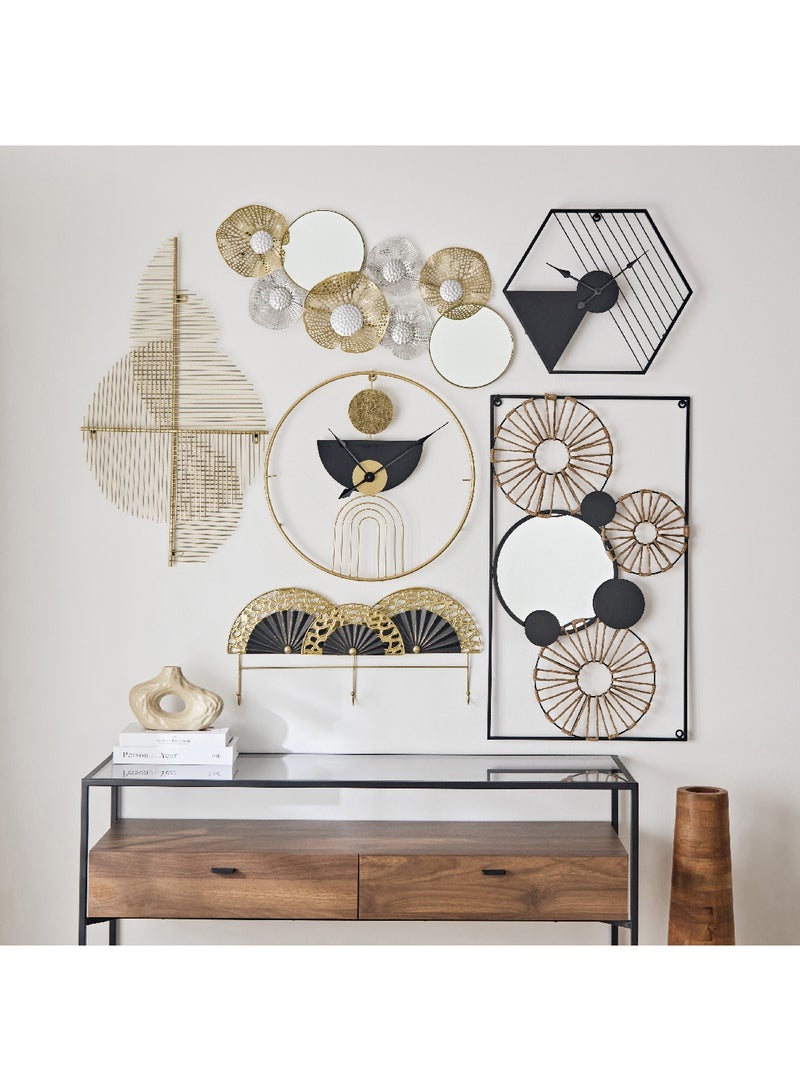 Home Box Sonet Metal Wall Art With Hooks 61 x 28 x 5 cm  - Image 4