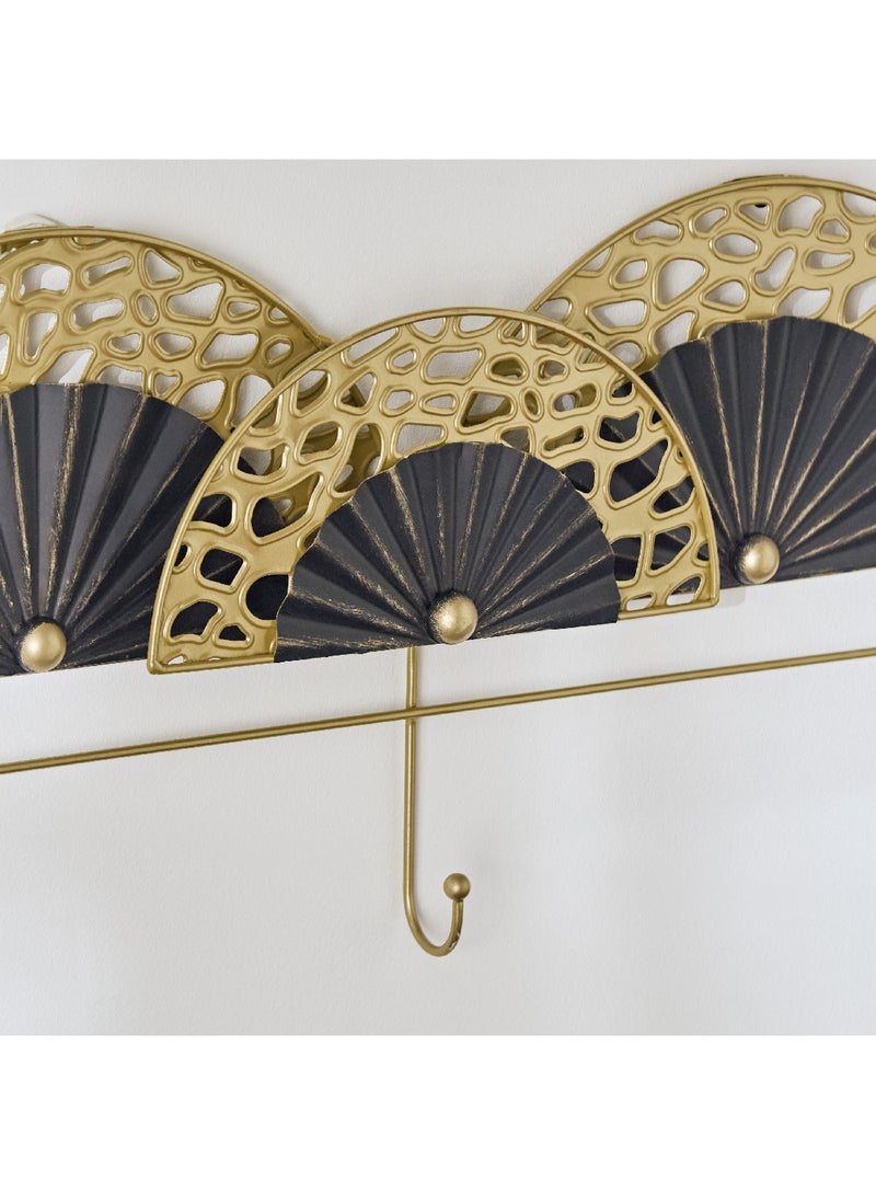 Home Box Sonet Metal Wall Art With Hooks 61 x 28 x 5 cm  - Image 3