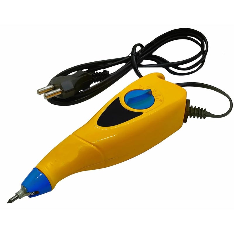 TOOLBUX Handy Electric Engraving Machine with 9-Step Stroke Adjustment - Versatile Vibration Type Engraver for Jewelry Metal Glass Wood Plastic & More - Made in India - Image 2