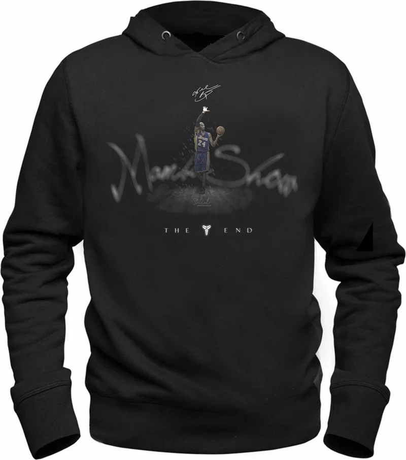 Alfa Tshirt Kobe Bryant Design Printed Black Sweatshirt