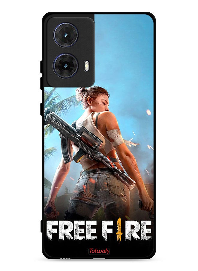 Motorola Moto G85 5G Protective Case Cover Free Fire