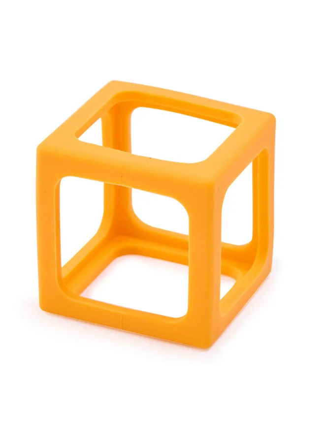 هيب Hape- Educational Grip-n-Stack Silicone & 10pcs Wood Blocks with numbers and patterns