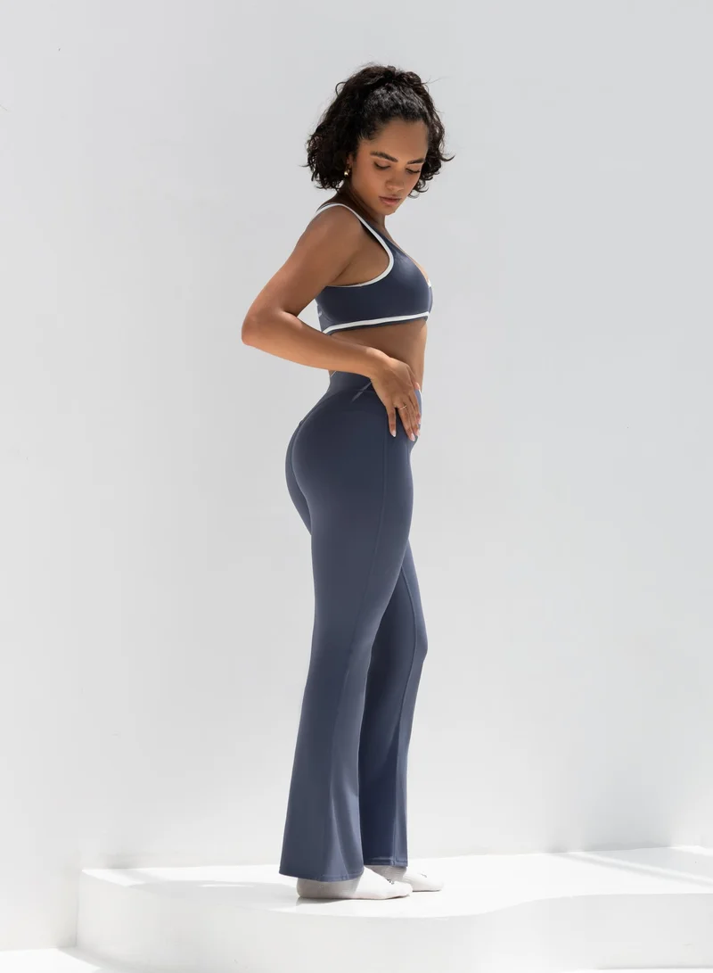 Mohuki Blue grey Contour Active Flare for Women | Best Price UAE