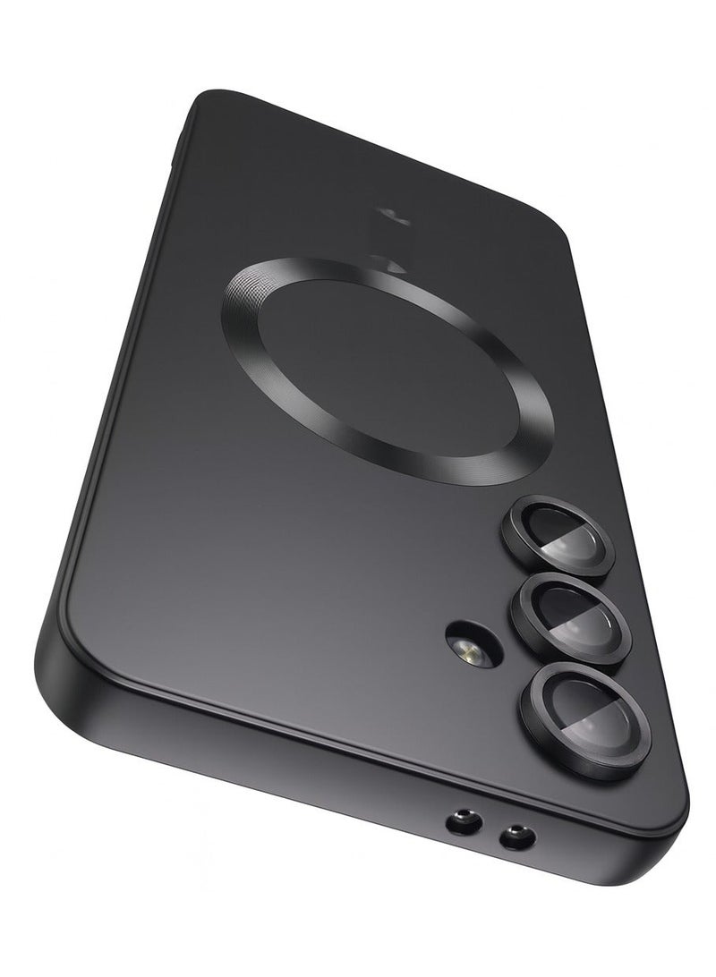 جراب Samsung Galaxy S25 Plus - سيليكون سائل مقاوم للصدمات، غطاء خلفي ناعم، حماية أنيقة ومتينة - Image 1