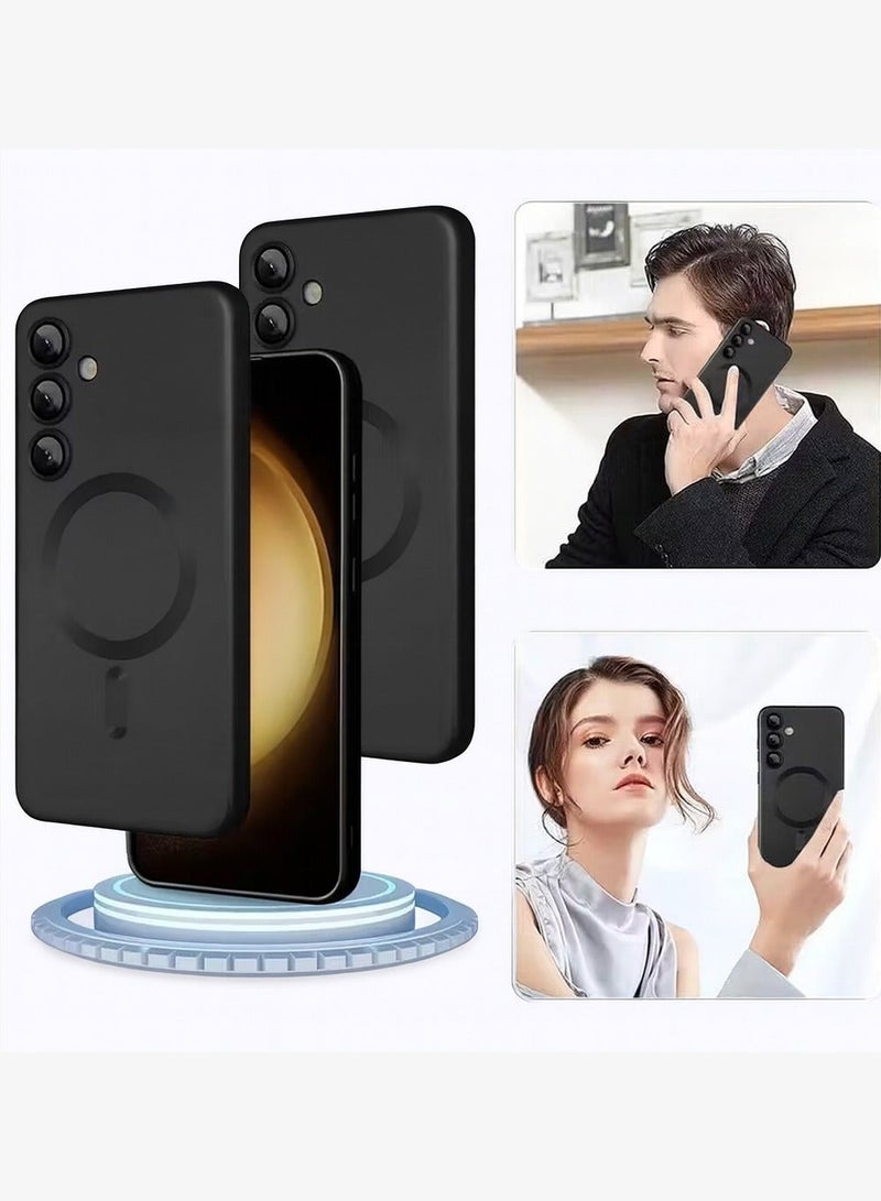 جراب Samsung Galaxy S25 Plus - سيليكون سائل مقاوم للصدمات، غطاء خلفي ناعم، حماية أنيقة ومتينة - Image 2