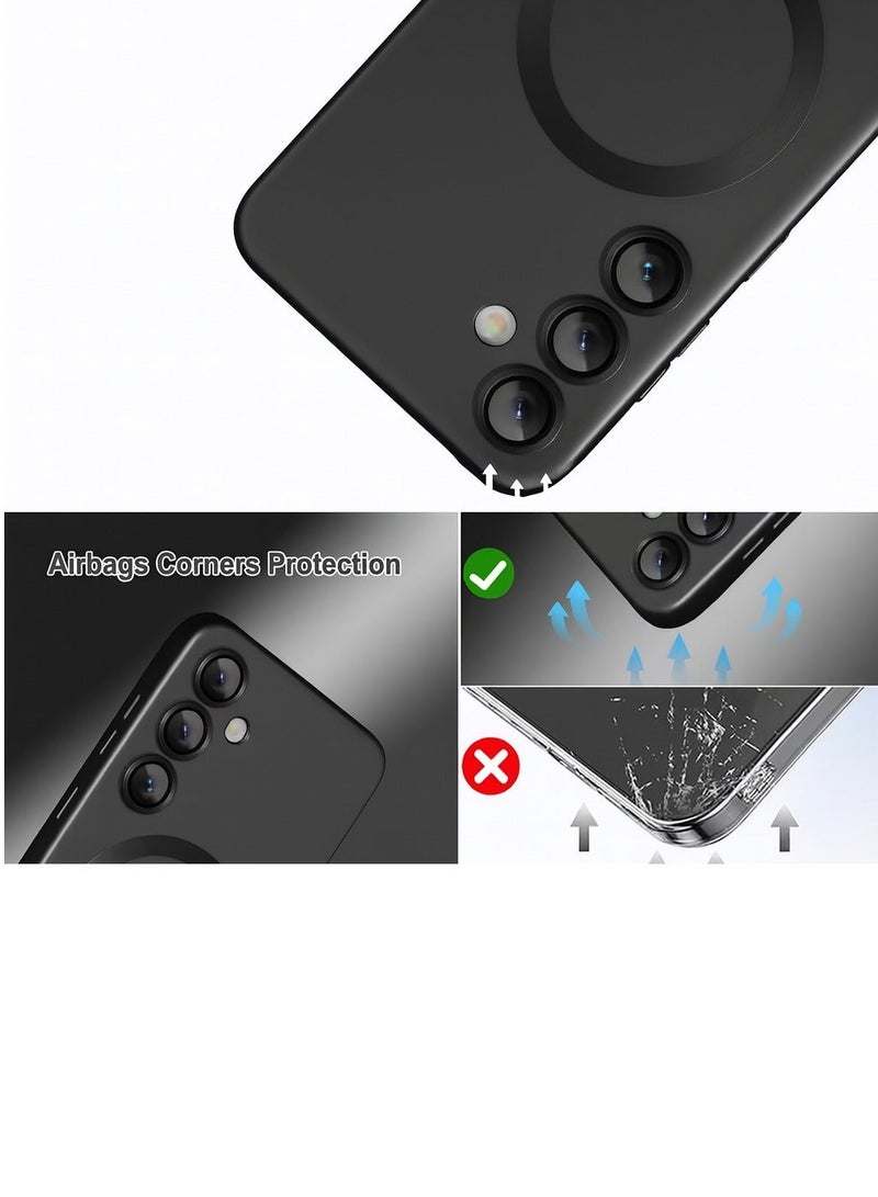 جراب Samsung Galaxy S25 Plus - سيليكون سائل مقاوم للصدمات، غطاء خلفي ناعم، حماية أنيقة ومتينة - Image 5