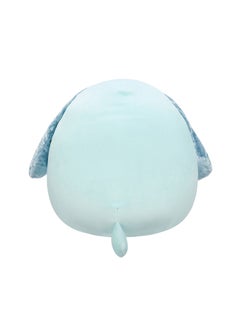 Squishmallows 12 inch Medium Plush Light Aqua Velvet Dog with Aqua Ears and Eye Patch Officially Licensed Kellytoy Plush Toy Colorful Soft Gift for Kids Girls & Boys Washable Squishy Stuff Toy Multicolor All Age  - Image 4