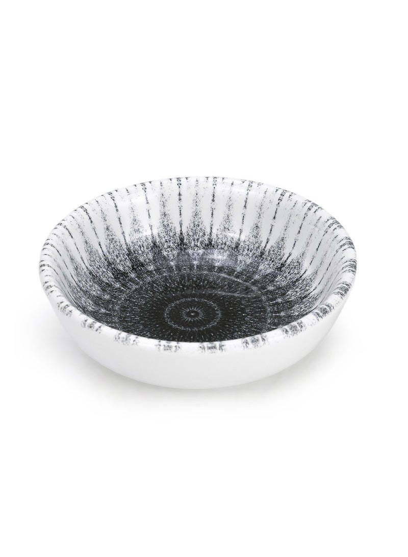 Edessa Ceramic Cosmo 10.5Cm Round Snack Bowl, Multicolor (Set of 1) - Image 1