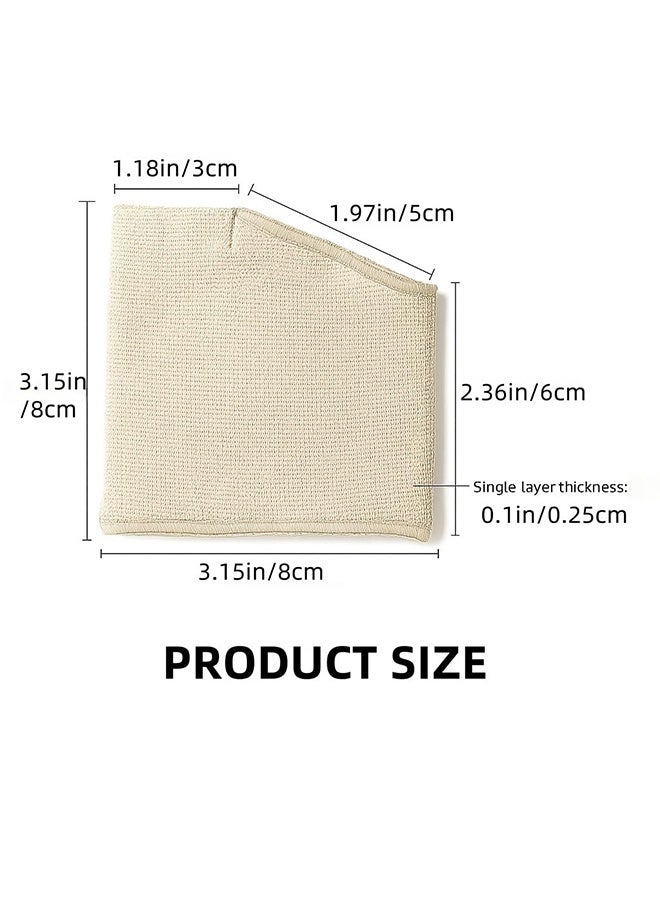 Beige Metatarsal Pads S Size,a Pair Gel Ball of Foot Cushions for Pain Relief, Morton's Neuroma, Metatarsalgia,Forefoot Pads for Women & Men Walking, Running, Standing - Image 3