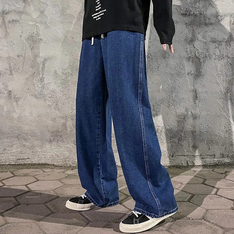 Unisex Casual Daily Denim Jeans - Image 4