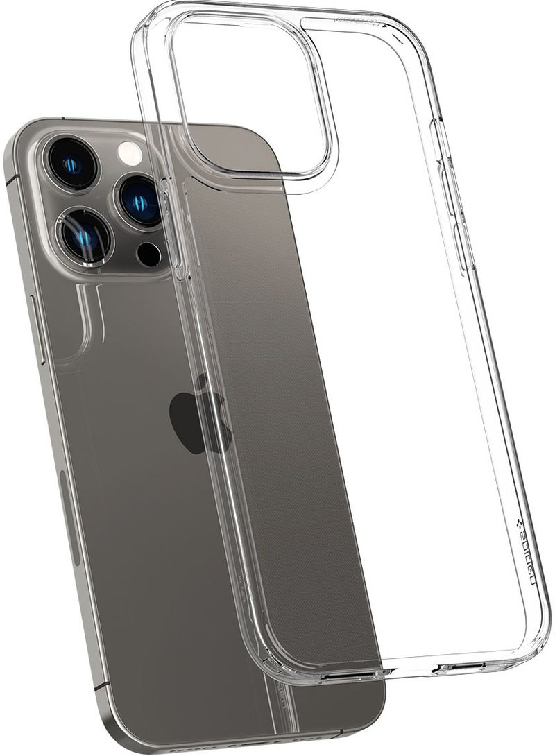 Spigen Air Skin Hybrid iPhone 14 Pro Case Cover - Crystal Clear - Image 2