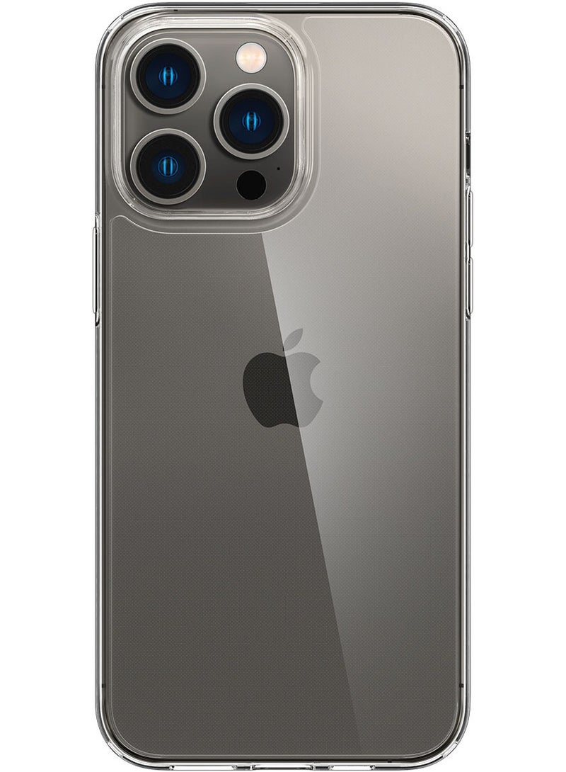 Spigen Air Skin Hybrid iPhone 14 Pro Case Cover - Crystal Clear - Image 5