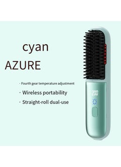 General 2-in-1 Ionic Hair Straightener & Curling Iron – Dual Styling with Ceramic Plates  - Image 1