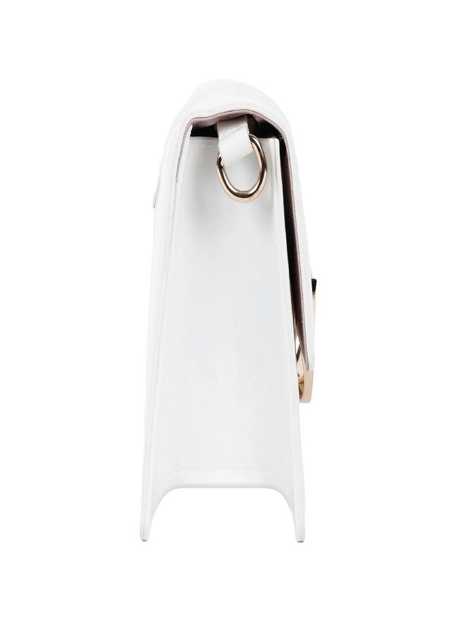 Lino Perros Womens White Hand Bag - Image 4