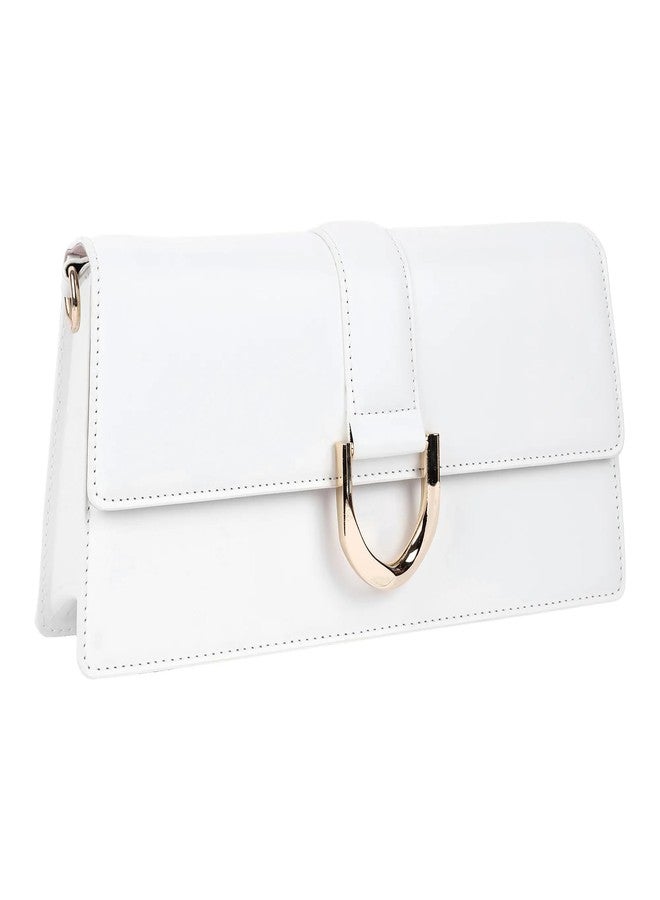 Lino Perros Womens White Hand Bag - Image 3