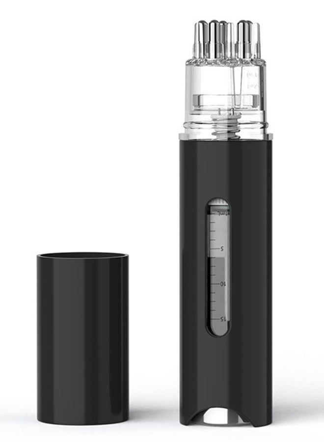 general Electric Hair Oil Applicator & Scalp Massager 2 in 1, 15ml Capacity, Scalp Care Brush for Hair Treatment, Minoxidil, Essential Oils & Serums (Black) - Image 1