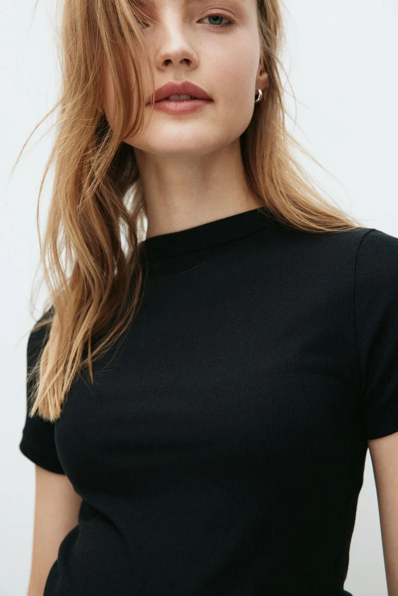 H&M MAMA Ribbed top