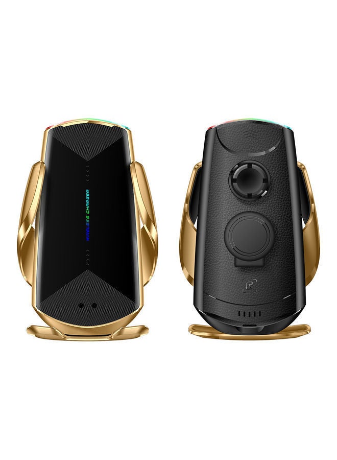 NIBEMINENT Car Charger Intelligent Auto-Sensing Clamping Fast Charging Gold  - Image 1