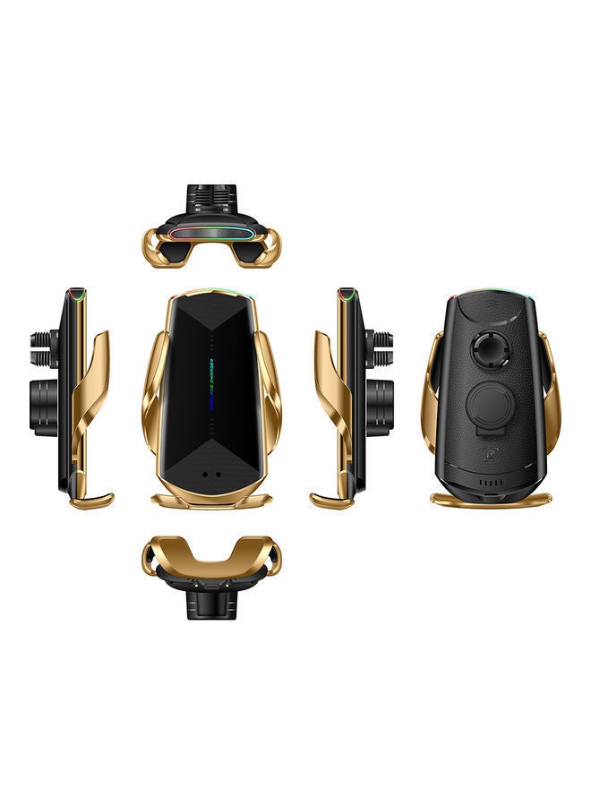 NIBEMINENT Car Charger Intelligent Auto-Sensing Clamping Fast Charging Gold  - Image 4