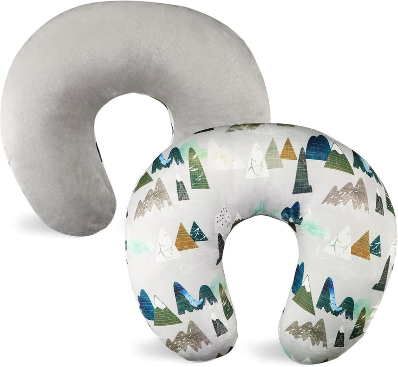 TANOFAR Nursing Pillow Cover - Mountain Design - Image 1