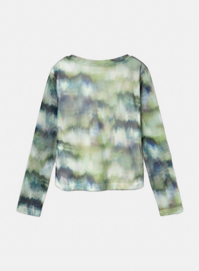 name it Girls Osejle Longsleeve Short Top - Image 3