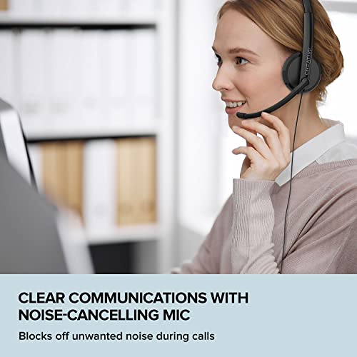 Creative Hs-220 USB Headset with Noise-Cancelling Mic and Inline Remote - On Ear, Black - Image 3