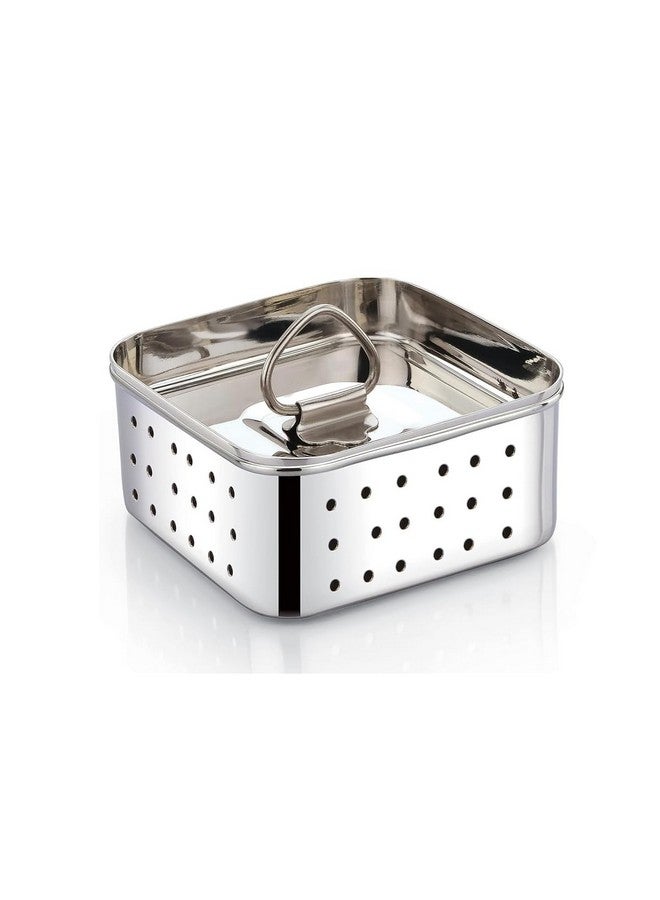 faas Stainless Steel Paneer Cheese/Tofu/Sprouts Maker/Mould/Press Maker, (500 Ml), 13 x 13 x 5.5 Centimeters, - Image 3