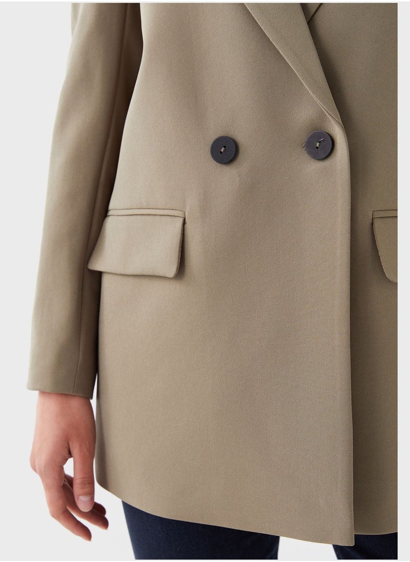 LC WAIKIKI - Pocket Button Detail Blazer - Image 1