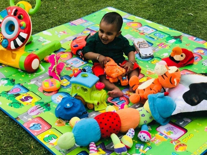 Vruta Double Sided Water Proof Baby Mat Carpet (Multicolour) - Image 5