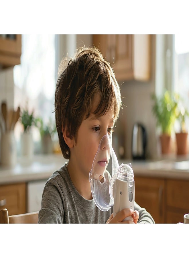 PORODO PORTABLE MINI NEBULIZER FOR KIDS AND ADULTS - WHITE - Image 4