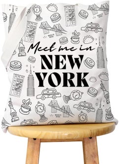 WCGXKO WCGXKO New York Gift New York Bachelorette Party Gift New York Vacation Tote Bag 