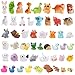 BeadRiver 50PCS Mini Resin Animals Tiny Animals Miniature Figurines Bulk for Micro Fairy Garden Landscape Dollhouse Accessories Hide and Seek Crafts Decor Aquarium Toys - Image 2