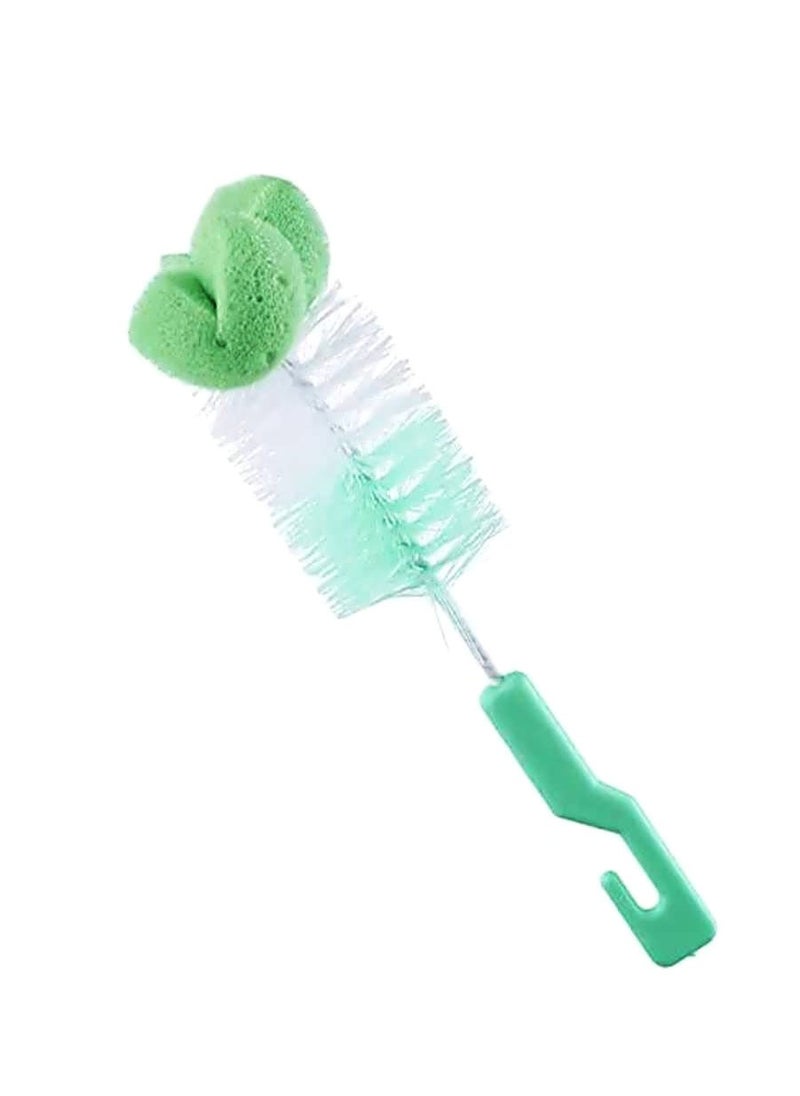 AL QADAH Bottle Brush Cleaner with Textured Grip Handles - Pack of 2 Mixed Colors  - Image 2