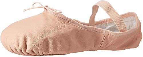 Bloch Dance Womens Dansoft Split Sole Leather Ballet SlipperShoe Pink 7 B US - Image 1