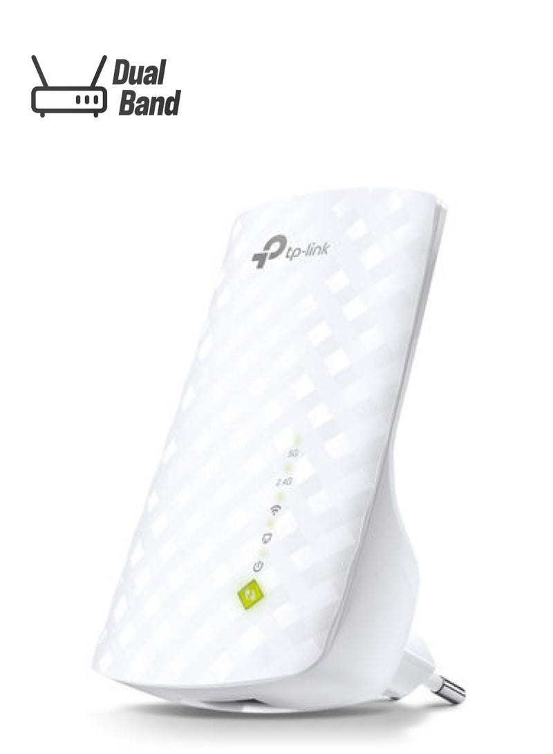 تي بي لينك موسع نطاق الواي فاي AC750 أبيض - Image 1