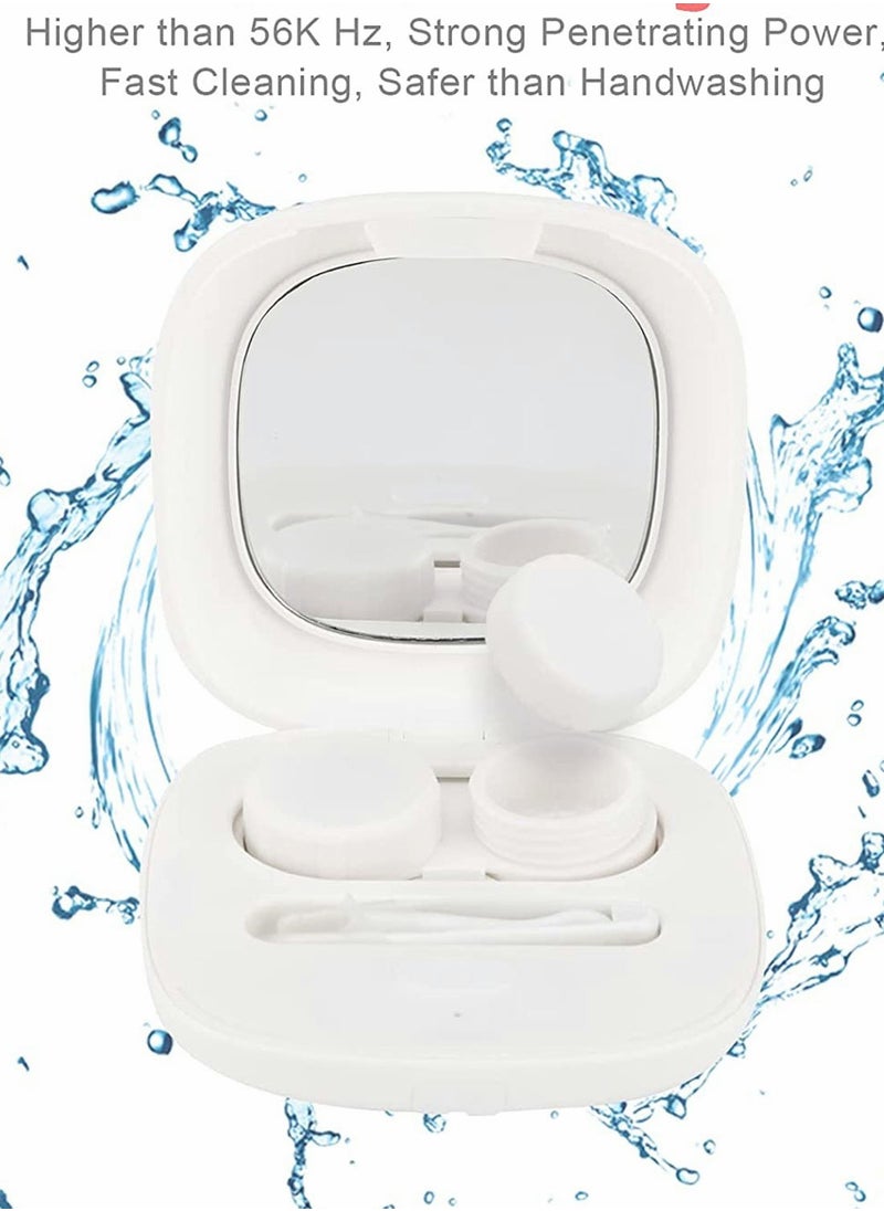 SYOSI Contact Lens Cleaner Machine Ultrasonic with USB Charger Fit Disposal Soft Colored RGP and OK for Home Travel  - Image 4