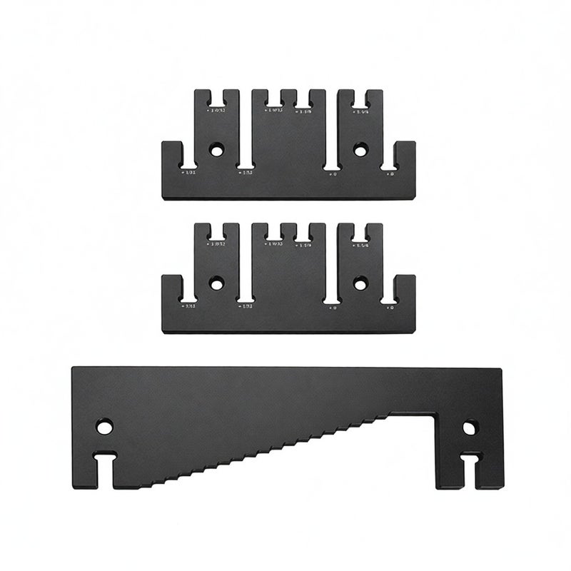 Depth Gauge for Router and TableSaw Aluminum Alloy Height Gauge Height Measuring Tool Measurement Depth Ruler - Image 1