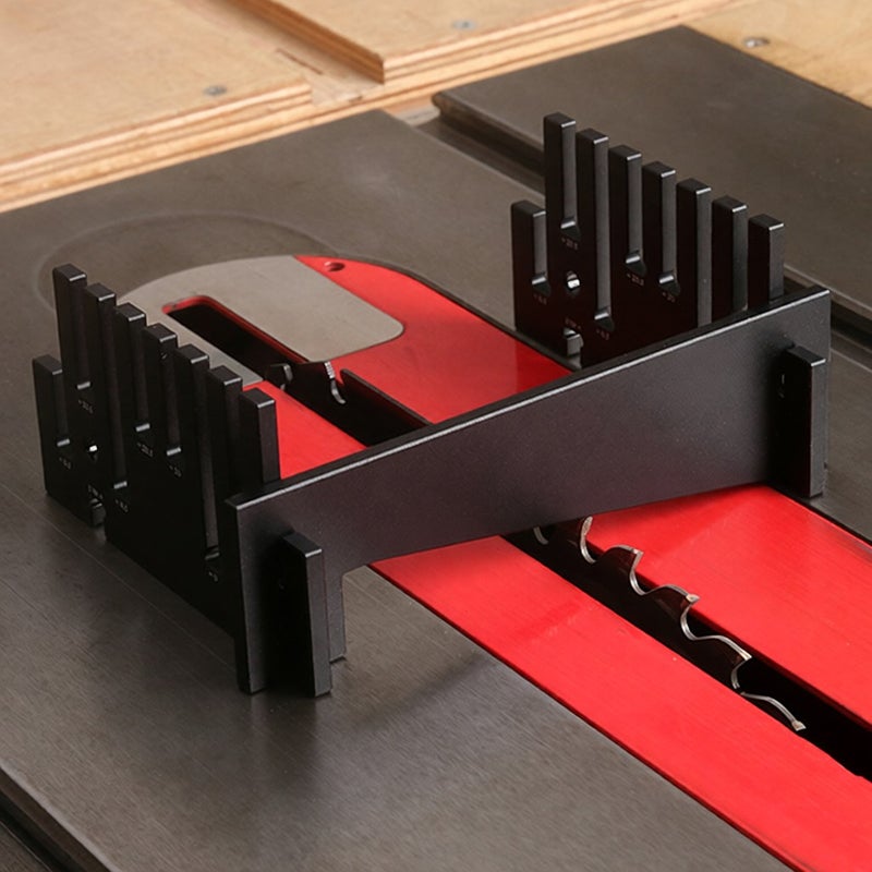 Depth Gauge for Router and TableSaw Aluminum Alloy Height Gauge Height Measuring Tool Measurement Depth Ruler - Image 3