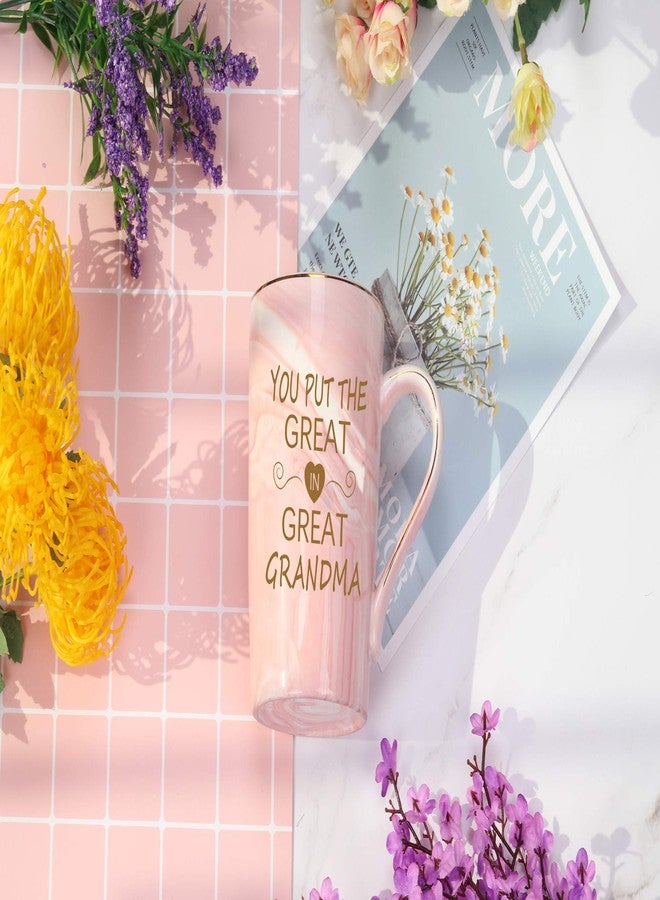 Toshiy Great Grandma Mug - Perfect for Mothers Day & Birthdays, 14 Oz Pink - Image 3