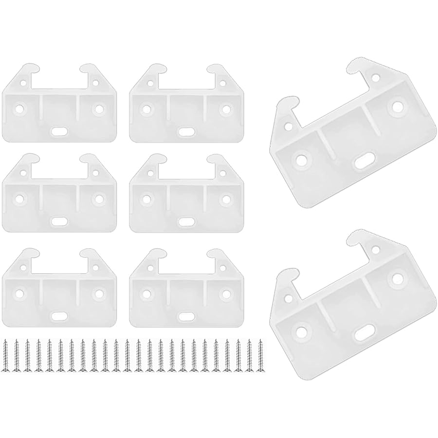 Aifeier ET Drawer Guides Plastic Drawer Track Rail Guide Brackets for ...