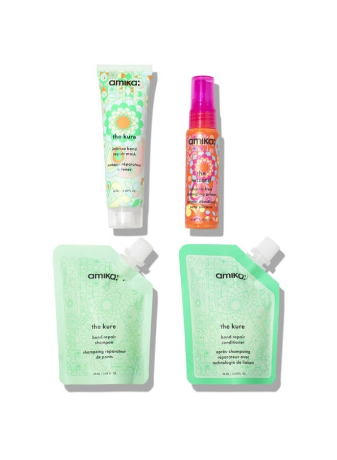 أميكا مجموعة تجريبية لروتين العناية بالشعر من أميكا ريسكيو تيم، 210 مل - Image 1