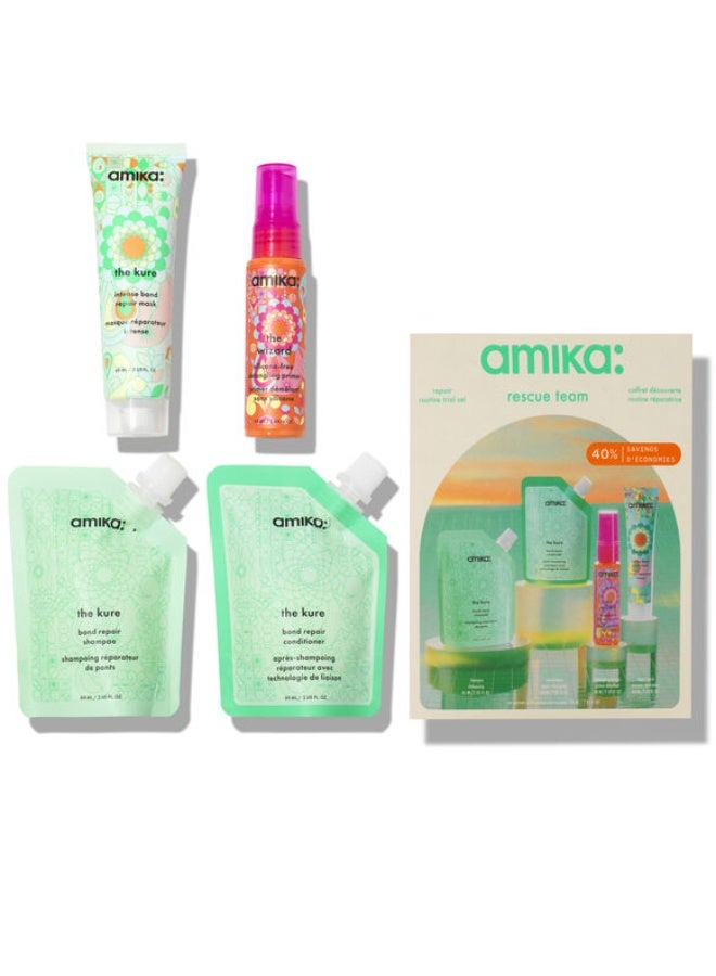 أميكا مجموعة تجريبية لروتين العناية بالشعر من أميكا ريسكيو تيم، 210 مل - Image 2