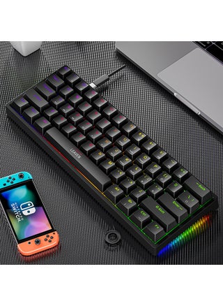 K620 E-sports Wired Mechanical Keyboard TYPE-C Hot Plug RGB Luminous Green Axis Game Bluetooth Mechanical Keyboard Crack k620 Black Green Shaft Classic Edition - pzsku/Z73665A129B0913F33520Z/45/1746212485/40dd6350-591a-4e69-b536-6ad64213abd5